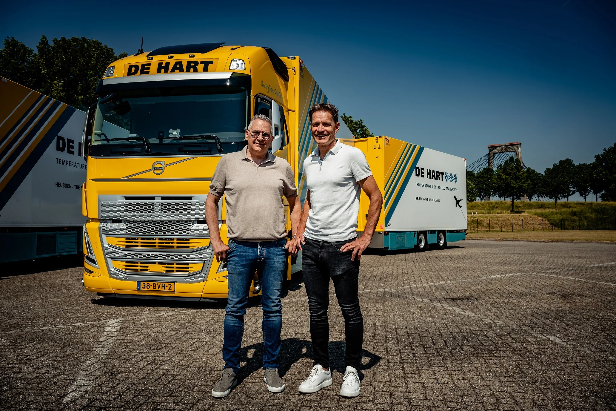 Hart voor Volvo-trucks.